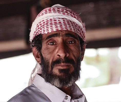 Bedouin, Jordanian man,