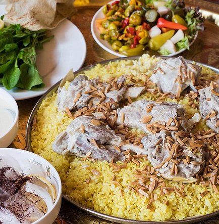 Mansaf, Jordanian food
